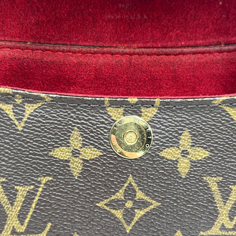 LOUIS VUITTON Brown Monogram Canvas Bag - Picture 9 of 10
